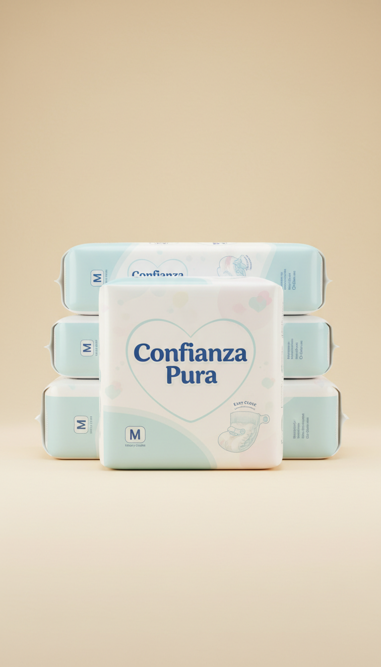 Pañales talla mediana ajuste seguro