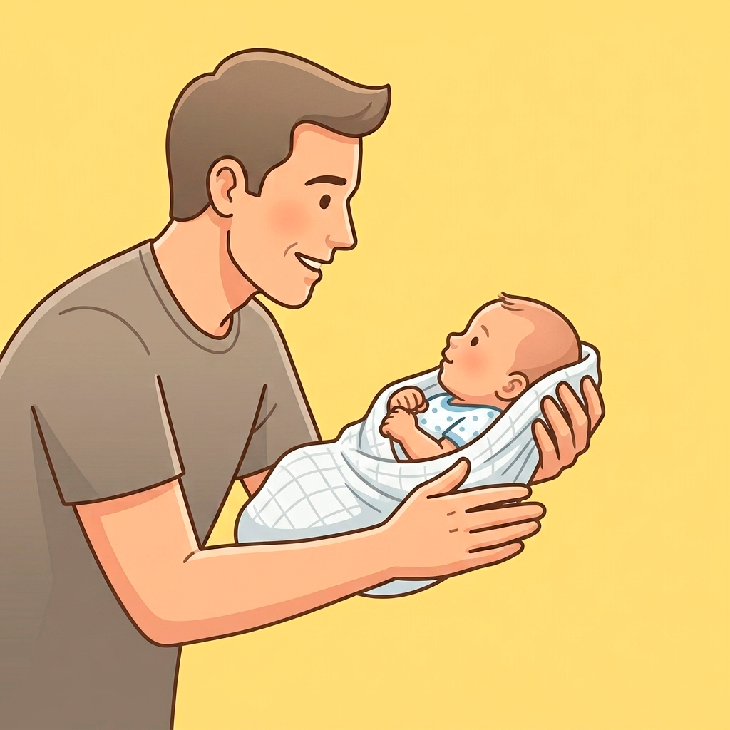Un consejo para papá y su bebé