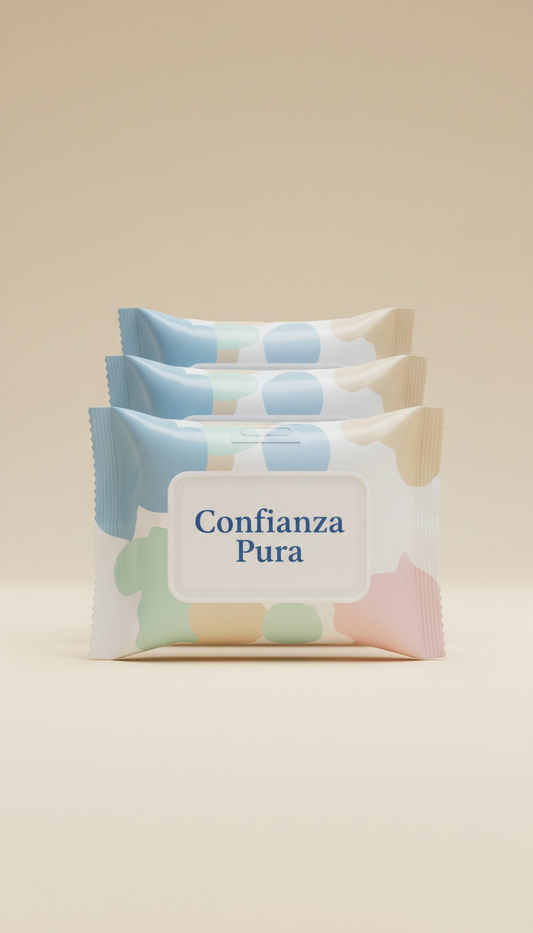 Toallas húmedas con fragancia suave calmante