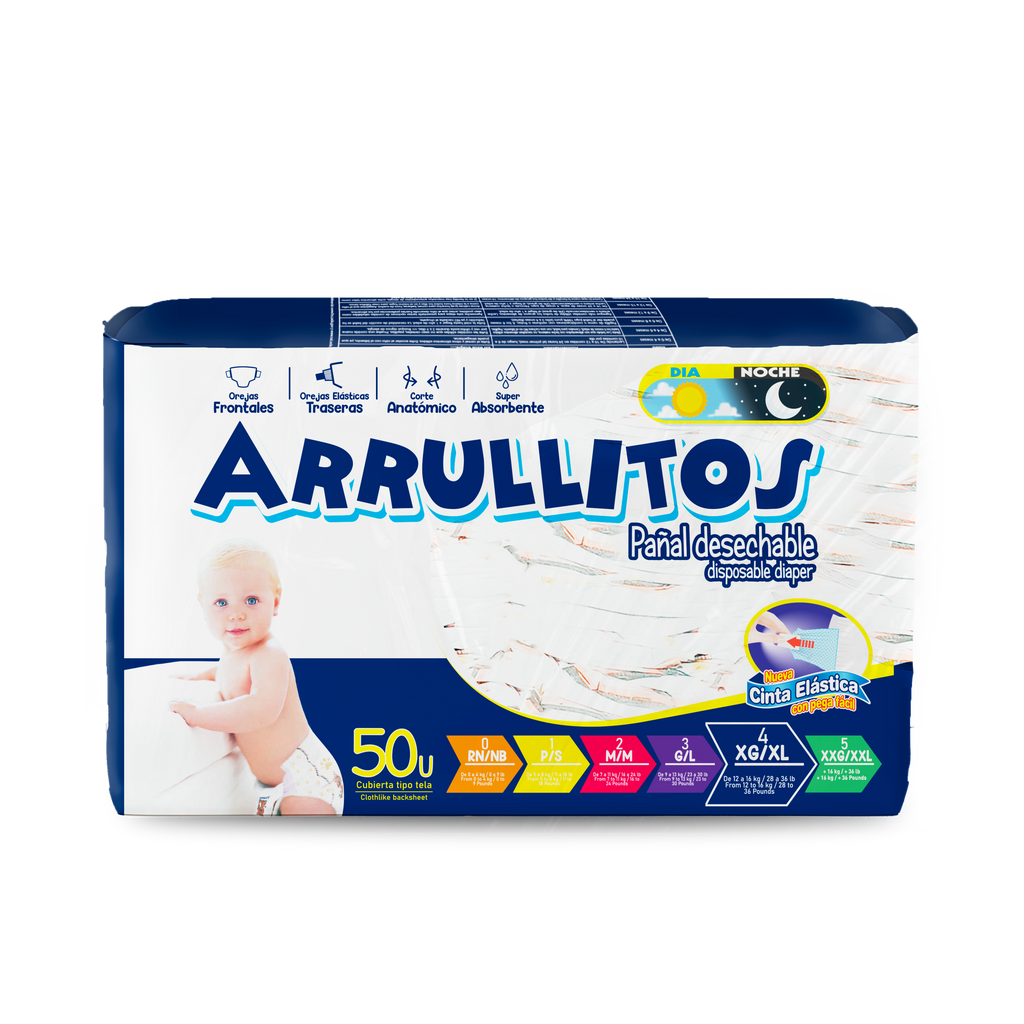 Pañal Arrullitos - 50 unidades