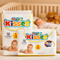Pañal Baby Kisses - 50 unidades P/S (de 11 a 18 lbs)