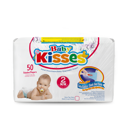 Pañal Baby Kisses - 50 unidades