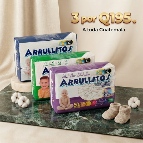 3 paquetes por Q195