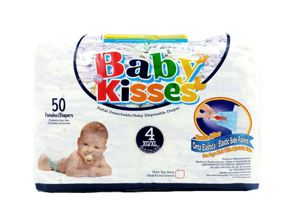 Pañal Baby Kisses - 50 unidades