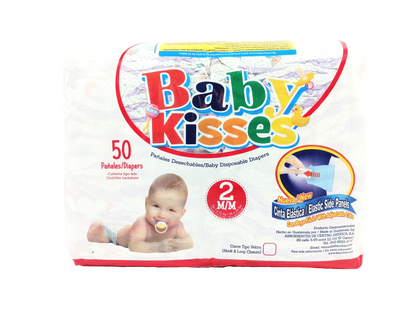 Pañal Baby Kisses - 50 unidades