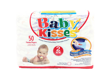 Cargar imagen en el visor de la galería, Pañal Baby Kisses - 50 unidades
