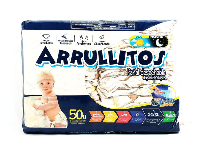 Pañal Arrullitos - 50 unidades