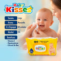 Toallitas Húmedas Baby Kisses - Caja de 12 paquetes /Larga