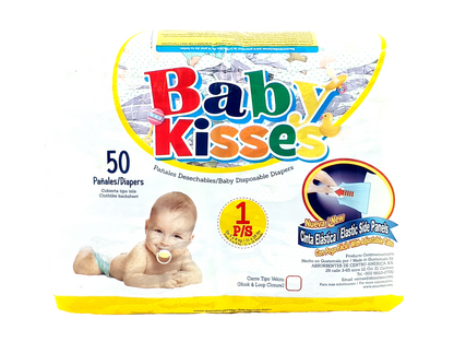 Pañal Baby Kisses - 50 unidades