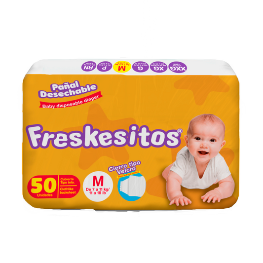 Pañal Desechable Freskesitos Talla M