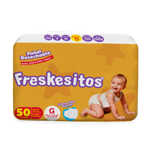 Pañal Desechable Freskesitos talla G