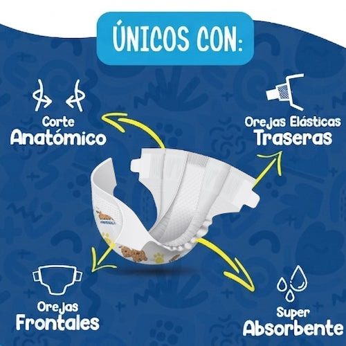 Pañal Arrullitos - 50 unidades